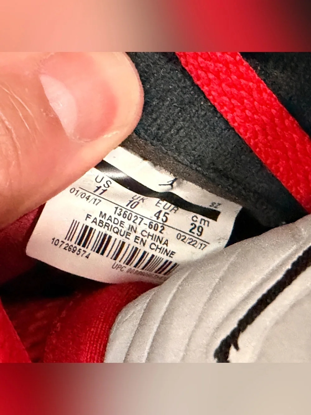 Jordan Retro 5 V Red Suede Mens 11